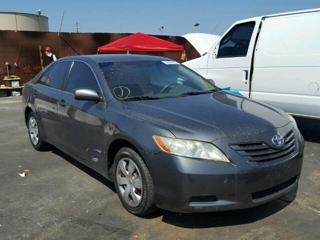 4T1BE46K27U530138 - 2007 TOYOTA CAMRY CHARCOAL photo 1