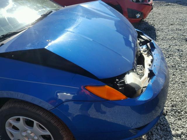 1G8AM12F93Z200143 - 2003 SATURN ION LEVEL BLUE photo 9