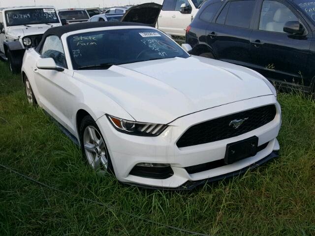 1FATP8EMXG5318259 - 2016 FORD MUSTANG WHITE photo 1