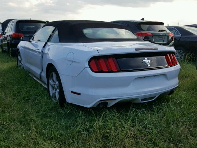 1FATP8EMXG5318259 - 2016 FORD MUSTANG WHITE photo 3