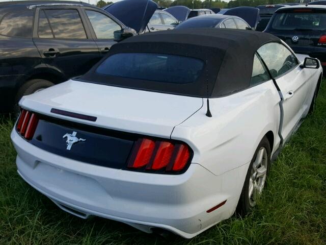 1FATP8EMXG5318259 - 2016 FORD MUSTANG WHITE photo 4