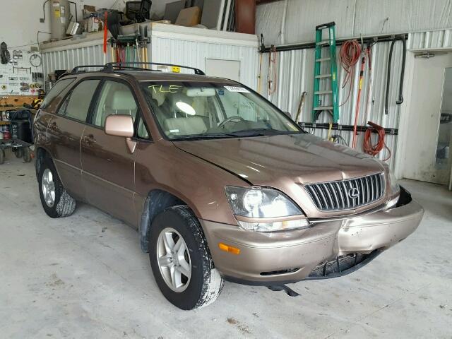 JT6HF10U3X0023445 - 1999 LEXUS RX 300 TAN photo 1