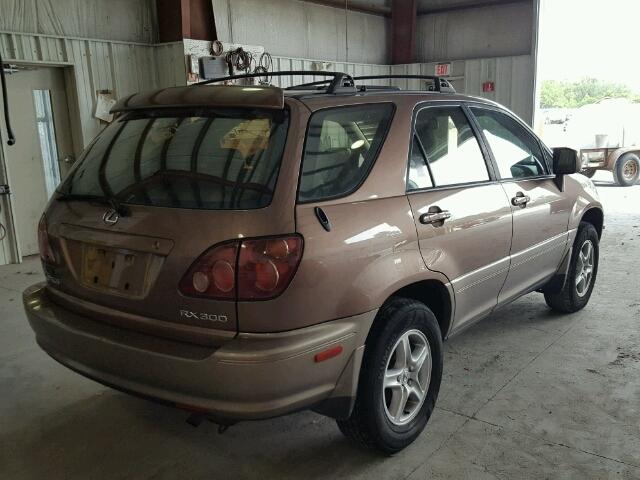 JT6HF10U3X0023445 - 1999 LEXUS RX 300 TAN photo 4