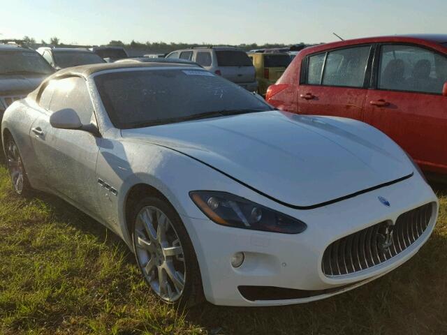 ZAM45MMA3E0117264 - 2014 MASERATI GRANTURISM WHITE photo 1