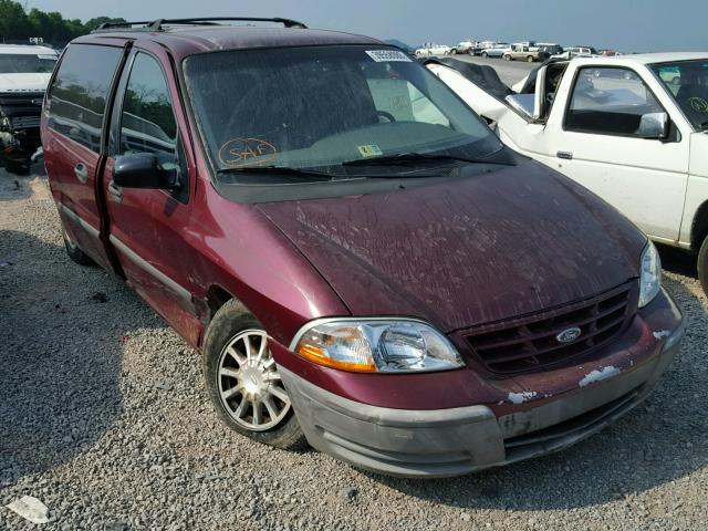 2FMZA5142YBB03090 - 2000 FORD WINDSTAR L MAROON photo 1