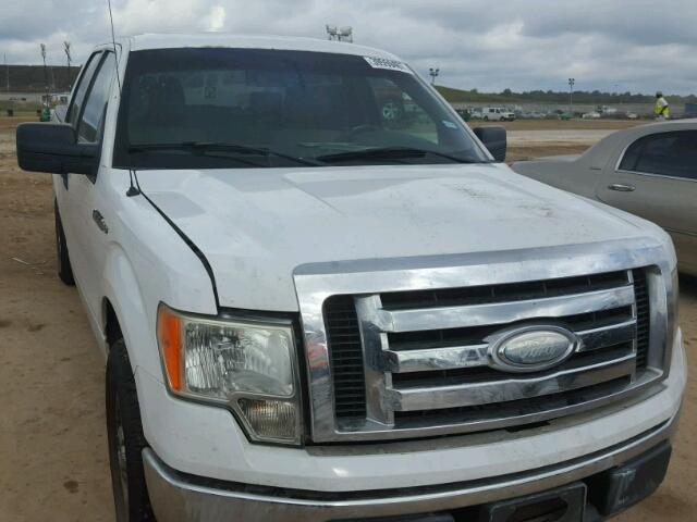 1FTRW12859KC17723 - 2009 FORD F150 SUPER WHITE photo 1