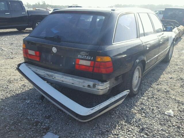 WBAHJ6310PGD22257 - 1993 BMW 525 IT AUT BLACK photo 4