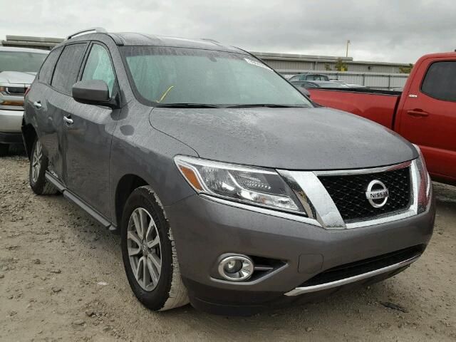 5N1AR2MM9GC649058 - 2016 NISSAN PATHFINDER GRAY photo 1