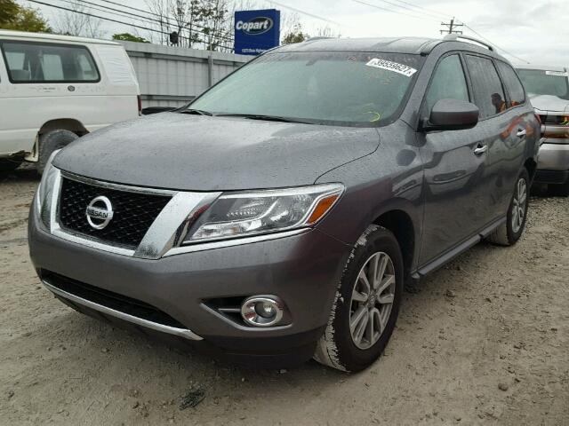 5N1AR2MM9GC649058 - 2016 NISSAN PATHFINDER GRAY photo 2