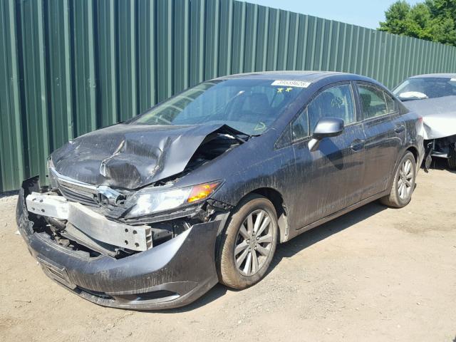2HGFB2F96CH582578 - 2012 HONDA CIVIC EXL 石墨色 照片 2