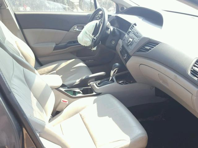 2HGFB2F96CH582578 - 2012 HONDA CIVIC EXL 石墨色 照片 5