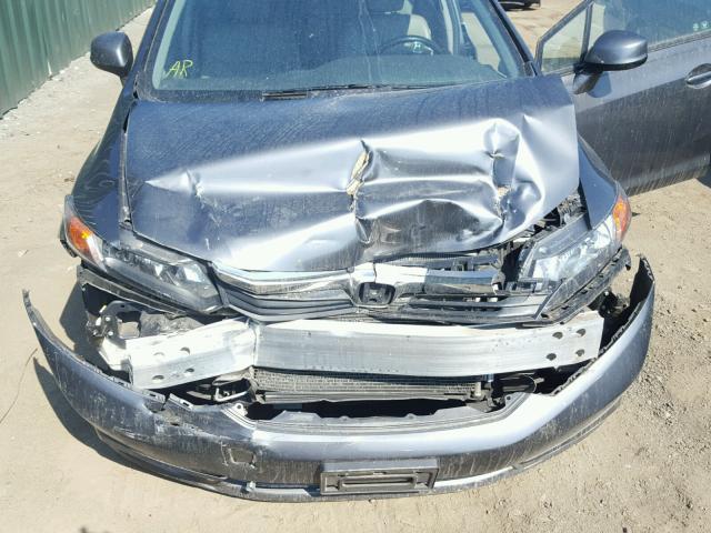 2HGFB2F96CH582578 - 2012 HONDA CIVIC EXL 石墨色 照片 7
