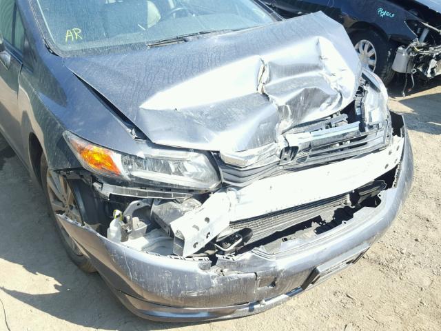 2HGFB2F96CH582578 - 2012 HONDA CIVIC EXL 石墨色 照片 9