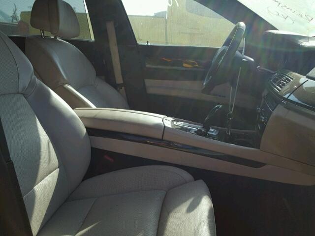 WBAKB8C53CDX20718 - 2012 BMW 750LI BLUE photo 5