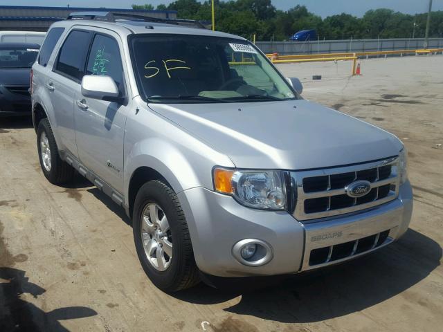 1FMCU49339KB25514 - 2009 FORD ESCAPE HYB SILVER photo 1