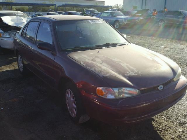 1Y1SK5287WZ405355 - 1998 CHEVROLET GEO PRIZM 栗色 照片 1