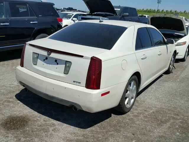 1G6DW677460171481 - 2006 CADILLAC STS WHITE photo 4