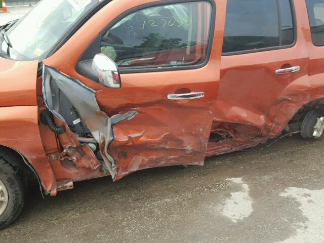 3GNDA23D07S506866 - 2007 CHEVROLET HHR LT ORANGE photo 9