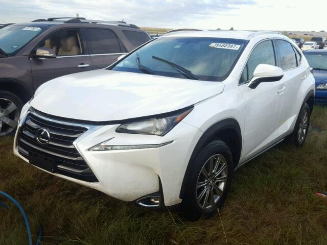 JTJYARBZ0H2068179 - 2017 LEXUS NX WHITE photo 2