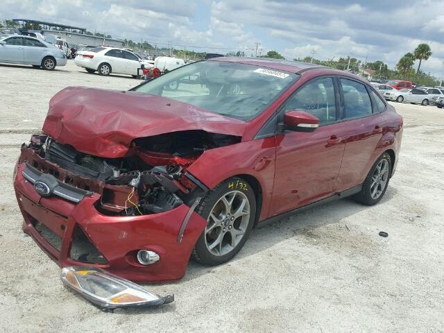 1FADP3F27EL410345 - 2014 FORD FOCUS SE RED photo 2