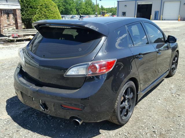 JM1BL1H48A1306310 - 2010 MAZDA SPEED 3 BLACK photo 4