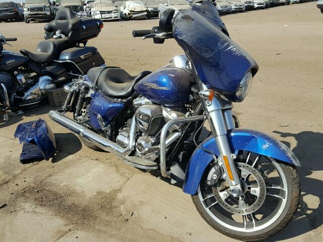 1HD1KBC16HB676644 - 2017 HARLEY-DAVIDSON FLHX STREE BLUE photo 1