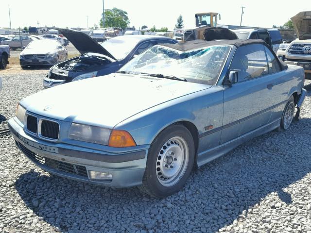 WBABK8322TET92045 - 1996 BMW 328 IC AUT BLUE photo 2