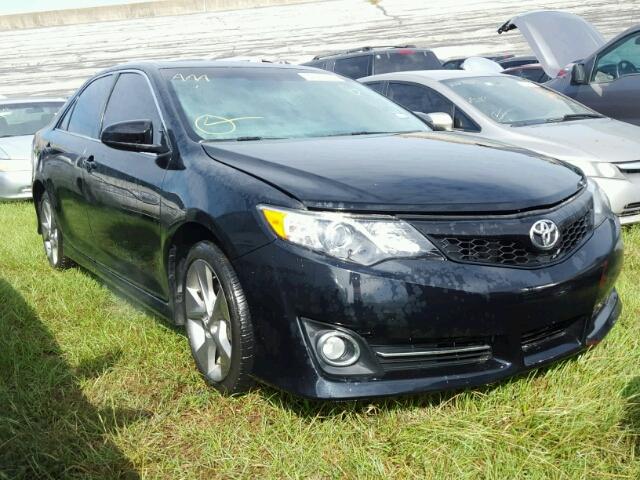 4T1BF1FK5EU864169 - 2014 TOYOTA CAMRY L BLACK photo 1