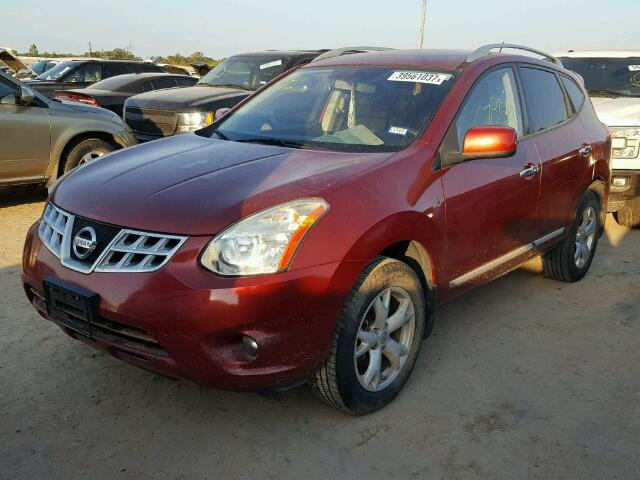 JN8AS5MT9BW159801 - 2011 NISSAN ROGUE S RED photo 2