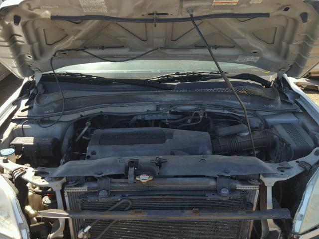 2HKYF18153H605708 - 2003 HONDA PILOT LX SILVER photo 7