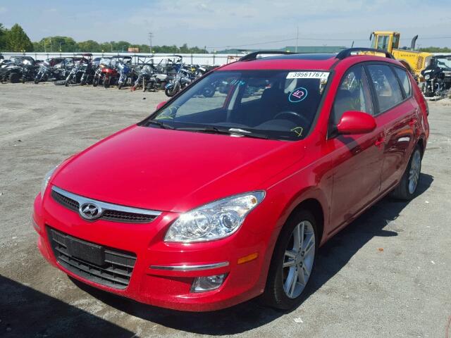 KMHDC8AE4AU081530 - 2010 HYUNDAI ELANTRA TO RED photo 2