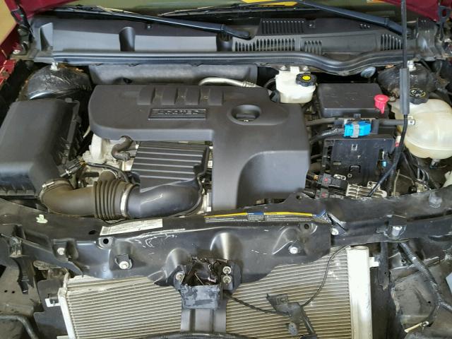 1G8AJ55F47Z182510 - 2007 SATURN ION LEVEL MAROON photo 7