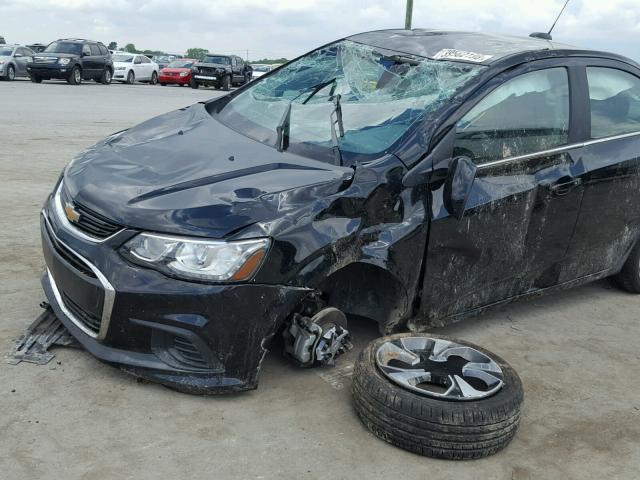 1G1JF5SB6H4116024 - 2017 CHEVROLET SONIC PREM BLACK photo 9