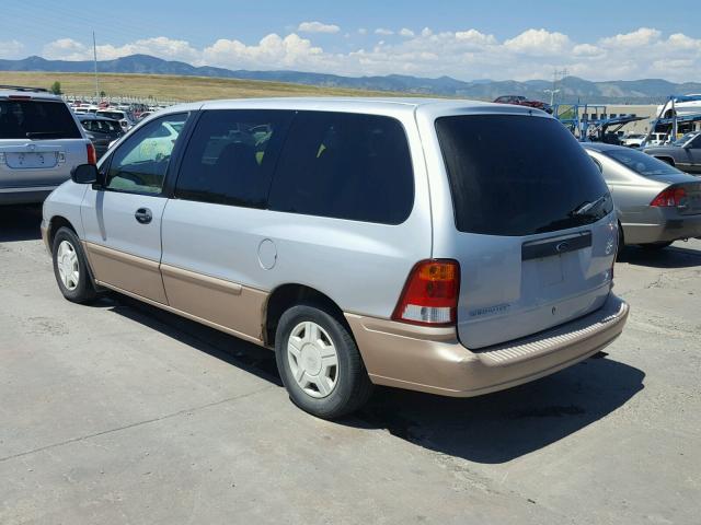 2FTZA54472BB50493 - 2002 FORD WINDSTAR SILVER photo 3