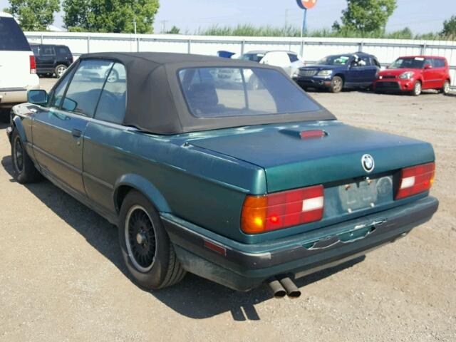 WBABB2312MEC24950 - 1991 BMW 325 IC AUT GREEN photo 3