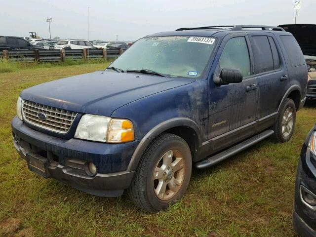 1FMZU63K74ZA56073 - 2004 FORD EXPLORER X BLUE photo 2