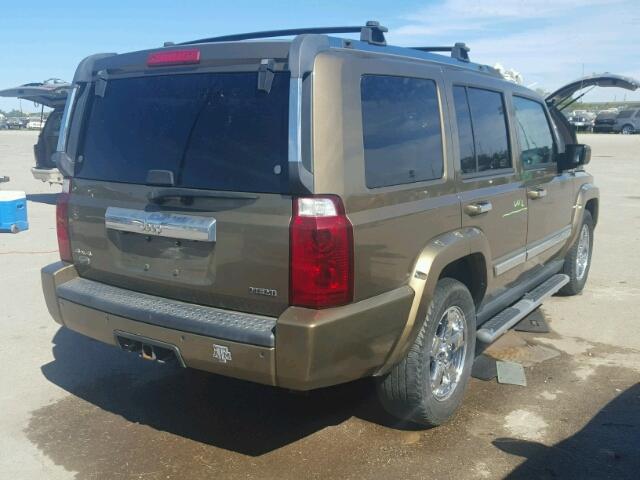 1J8HG68T59C508694 - 2009 JEEP COMMANDER TAN photo 4