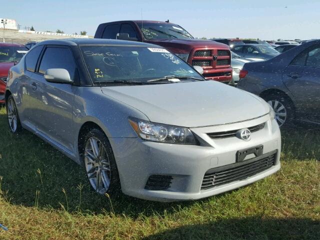 JTKJF5C71D3058382 - 2013 TOYOTA SCION TC GRAY photo 1