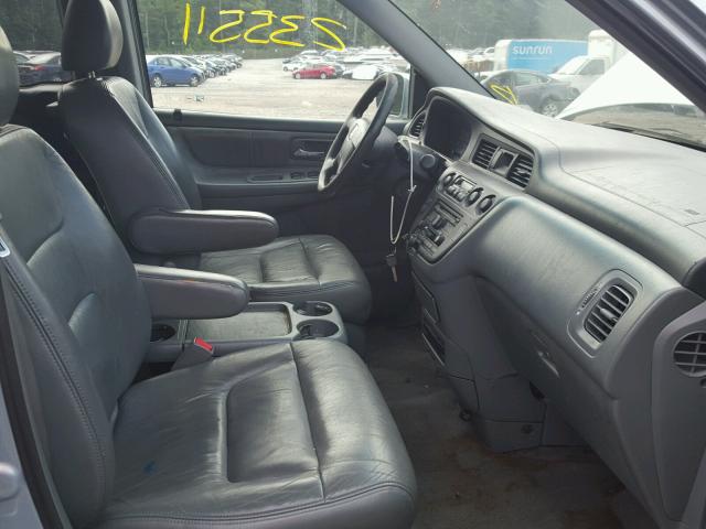 5FNRL18073B140948 - 2003 HONDA ODYSSEY EX BLUE photo 5