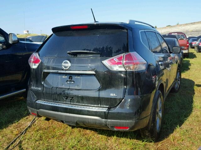 5N1AT2MT7FC792226 - 2015 NISSAN ROGUE BLACK photo 4