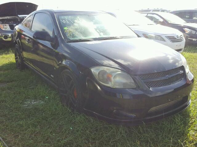 1G1AP18X597247745 - 2009 CHEVROLET COBALT BLACK photo 1