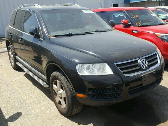 WVGZE77L17D050891 - 2007 VOLKSWAGEN TOUAREG V6 BLACK photo 1