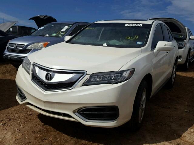 5J8TB3H30HL006030 - 2017 ACURA RDX WHITE photo 2