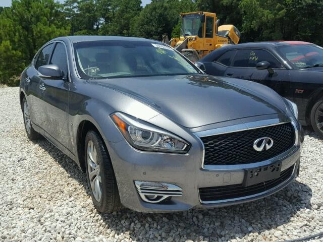 JN1BY1AP3FM540045 - 2015 INFINITI Q70 3.7 GRAY photo 1