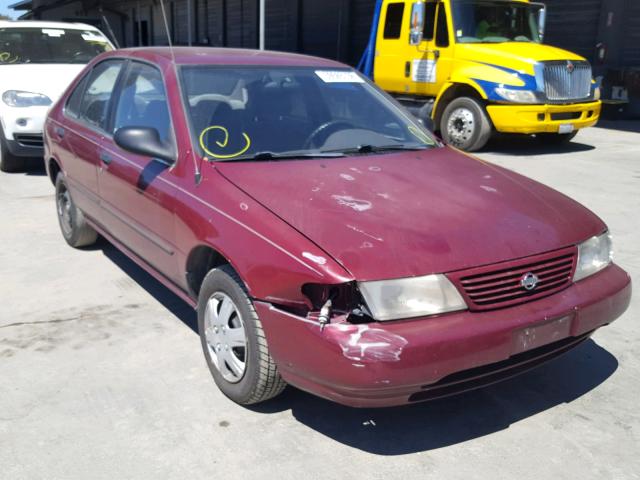 1N4AB41D6TC799105 - 1996 NISSAN SENTRA E RED photo 1