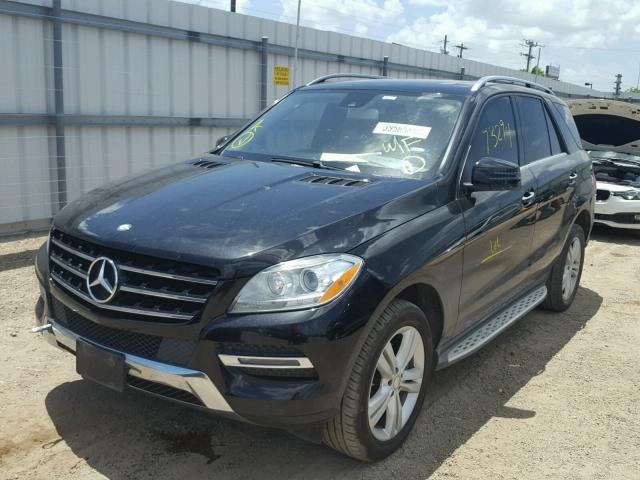 4JGDA5JB4FA495412 - 2015 MERCEDES-BENZ ML 350 BLACK photo 2