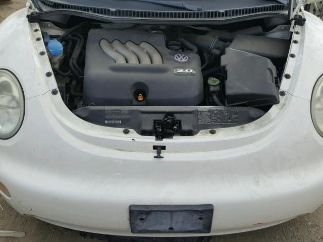 3VWBK21C53M433691 - 2003 VOLKSWAGEN NEW BEETLE 白色 照片 7