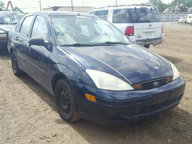 1FAFP33P31W228823 - 2001 FORD FOCUS LX BLUE photo 1