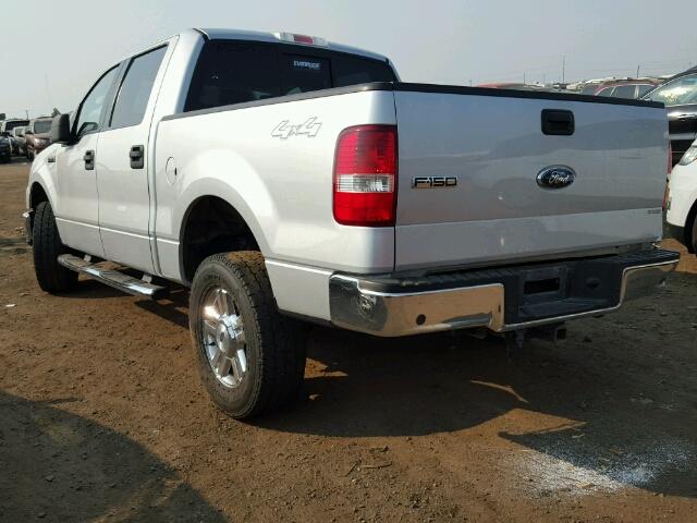 1FTPW14V06FB43853 - 2006 FORD F150 SILVER photo 3