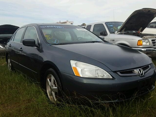 1HGCM56885A021807 - 2005 HONDA ACCORD GRAY photo 1